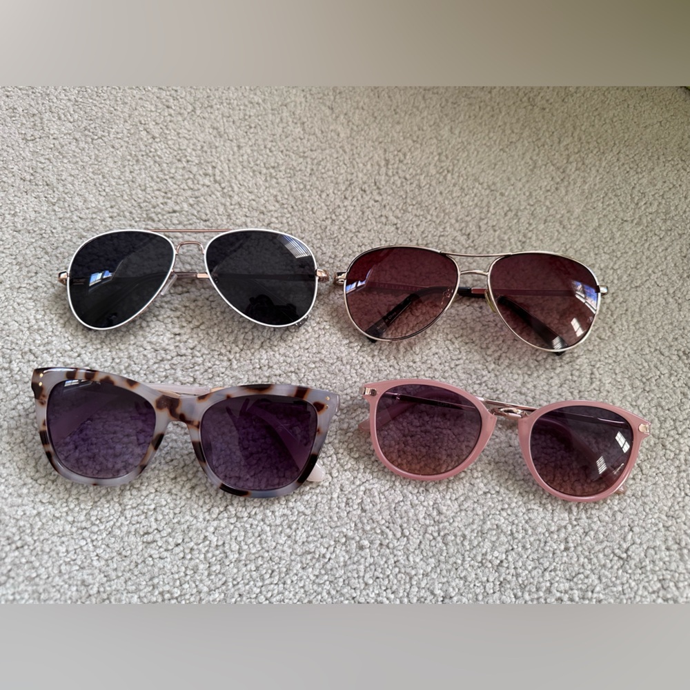 4 pack loft sunglasses